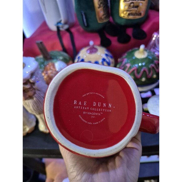 New Rare Rae Dunn Santa I Can Explain Mug 2022 Red - Picture 4 of 4